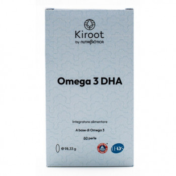 KIROOT BY NUTRIBIOTICA OMEGA 3 DHA 60 PERLE SENZA GLUTINE SENZA LATTOSIO
