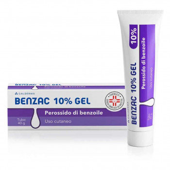BENZAC 10% GEL ACNE PEROSSIDO DI BENZOILE 40G