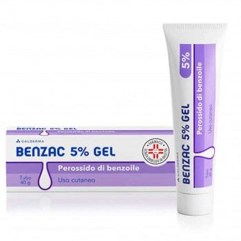 BENZAC 5% GEL ACNE PEROSSIDO DI BENZOILE 40G