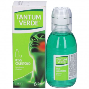 ANGELINI TANTUM VERDE MAL DI GOLA 0,15% COLLUTORIO 120 ML