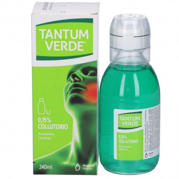 ANGELINI TANTUM VERDE COLLUTORIO 0,15% ANTINFIAMMATORIO GOLA E BOCCA 240ML