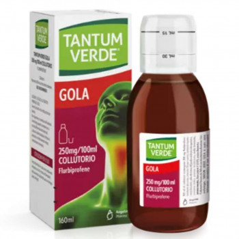 ANGELINI TANTUM VERDE GOLA MAL DI GOLA 0,25% COLLUTORIO 160 ML