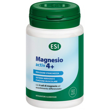 ESI MAGNESIO ACTIV 4+ 90 OVALETTE SENZA GLUTINE