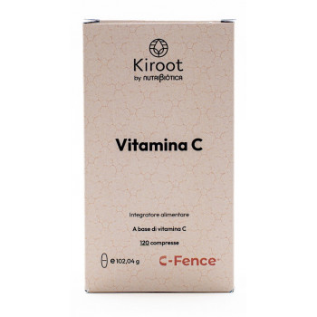 KIROOT BY NUTRIBIOTICA VITAMINA C 120 COMPRESSE SENZA GLUTINE SENZA LATTOSIO