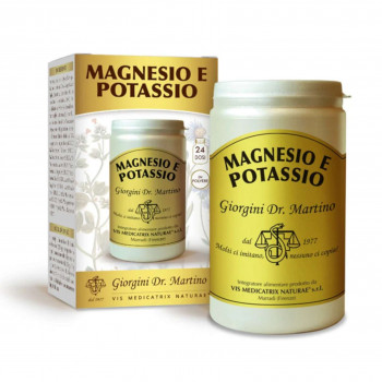 MAGNESIO E POTASSIO IN POLVERE INTEGRATORE SALI MINERALI 360G