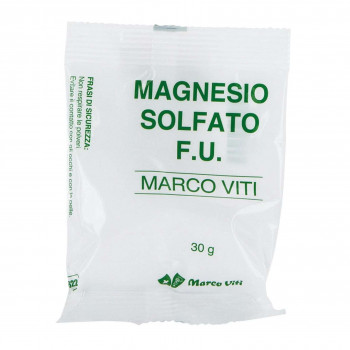 MARCO VITI MAGNESIO SOLFATO INTEGRATORE MAGNESIO PURO 30G
