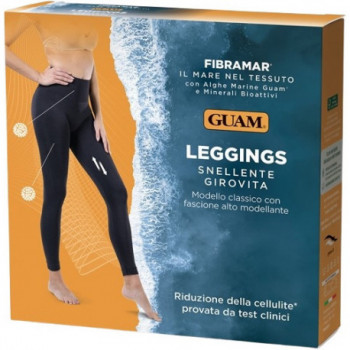 GUAM LEGGINGS CLASSICO FIBRAMAR NERO L/XL