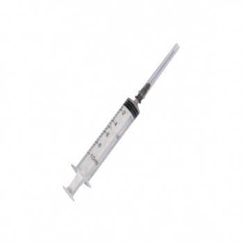 SIRINGA CARESS DA 10ML CON AGO 21 GAUGE 38 MM CONO CENTRALE 1 PEZZO