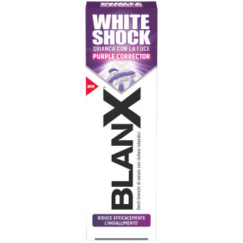 BLANX WHITE SHOCK PURPLE CORRECTOR DENTIFRICIO 75 ML