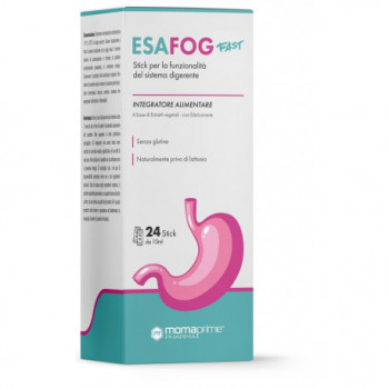 ESAFOG FAST 24 STICKPACK DA 10 ML SENZA GLUTINE NATURALMENTE PRIVO DI LATTOSIO