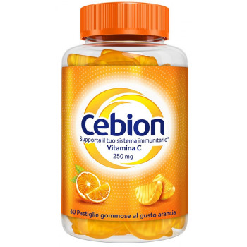 CEBION 60 PASTIGLIE GOMMOSE GUSTO ARANCIA