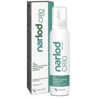 NARLOD CRIO MOUSSE CON ARNICA ARTIGLIO DEL DIAVOLO ANANAS ESCINA E MENTOLO 150 ML