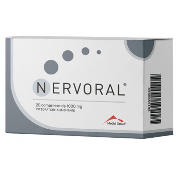 NERVORAL 20 COMPRESSE 1300MG SENZA GLUTINE NATURALMENTE PRIVO DI LATTOSIO
