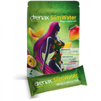 DRENAX FORTE SLIM WATER MANGO E PASSION FRUIT 24 BUSTINE GRANULATI EFFERVESCENTI