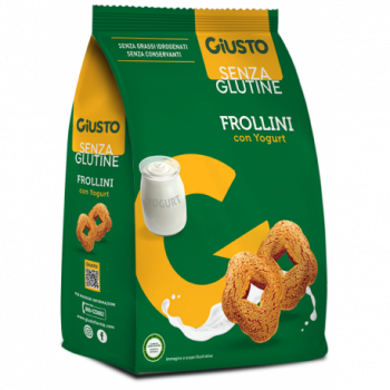 GIUSTO SENZA GLUTINE FROLLINI YOGURT 250 G