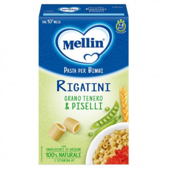 MELLIN RIGATINI CON PISELLI 280 G