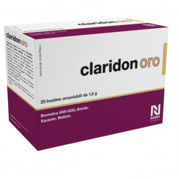 CLARIDON ORO 20 BUSTINE OROSOLUBILI DA 1,6 G