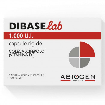ABIOGEN DIBASELAB VITAMINA D3 1000 UI OSSA E SISTEMA IMMUNITARIO 30CPS