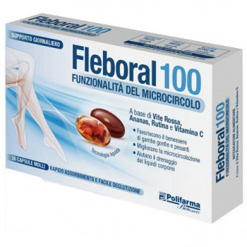 FLEBORAL 100 30 CAPSULE MOLLI
