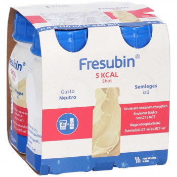 FRESENIUS KABI FRESUBIN 5 KCAL SHOT SUPPORTO NUTRIZIONALE 4X120 ML