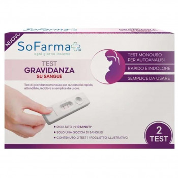 SOFARMAPIÙ SELFTEST GRAVIDANZA AUTODIAGNOSTICO 2PZ