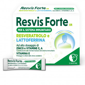 ALFASIGMA RESVIS FLUID XR INTEGRATORE DIFESE IMMUNITARIE 12 BUSTINE