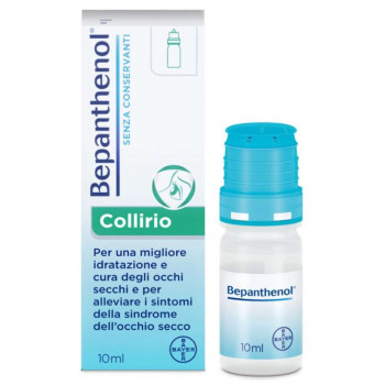 BAYER BEPANTHENOL COLLIRIO GOCCE OCULARI IDRATANTI 10 ML