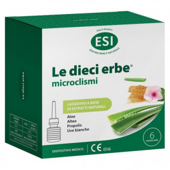 ESI LE DIECI ERBE MICROCLISMI 6 PEZZI