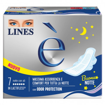 LINES E' NOTTE DOWNCOUNT 7 PEZZI