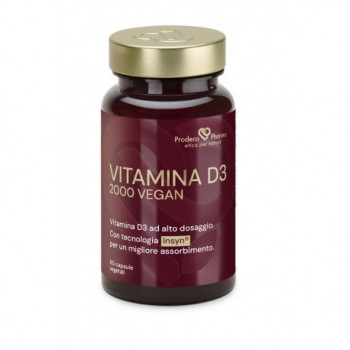 PRODECO INSYN VITAMINA D3 2000 VEGAN 60 CAPSULE