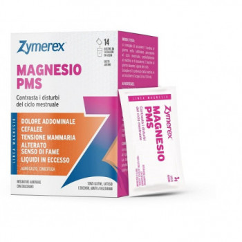 ZYMEREX MAGNESIO PMS 14 BUSTINE DA 3 G GUSTO AGRUMI CON EDULCORANTI SENZA ZUCCHERI SENZA GLUTINE SENZA LATTOSIO