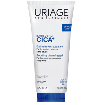 BARIEDERM CICA GEL NETTOYANT 200 ML