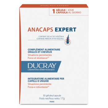 DUCRAY ANACAPS EXPERT INTEGRATORE CAPELLI UNGHIE 30 CAPSULE