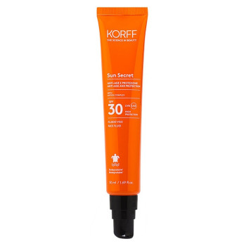 KORFF SUN SECRET FLUIDO VISO SPF30 50 ML