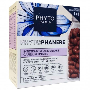 PHYTO PHYTOPHANERE DUO INTEGRATORE CAPELLI E UNGHIE 180 CAPSULE