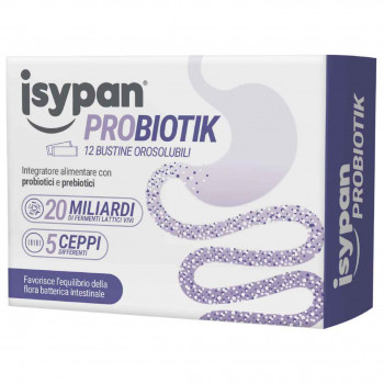 ISYPAN PROBIOTIK FERMENTI LATTICI 12 BUSTINE OROSOLUBILI
