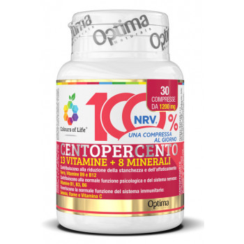 COLOURS OF LIFE CENTOPERCENTO 30 COMPRESSE 1200 MG