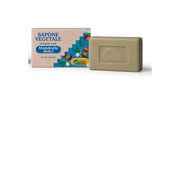 SAPONE VEGETALE ALL'ARGILLA VERDE E MANDORLE DOLCI 100 G