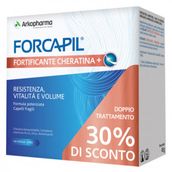FORCAPIL FORTIFICANTE CHERATINA+ PROMO 120 CAPSULE PREZZO SPECIALE